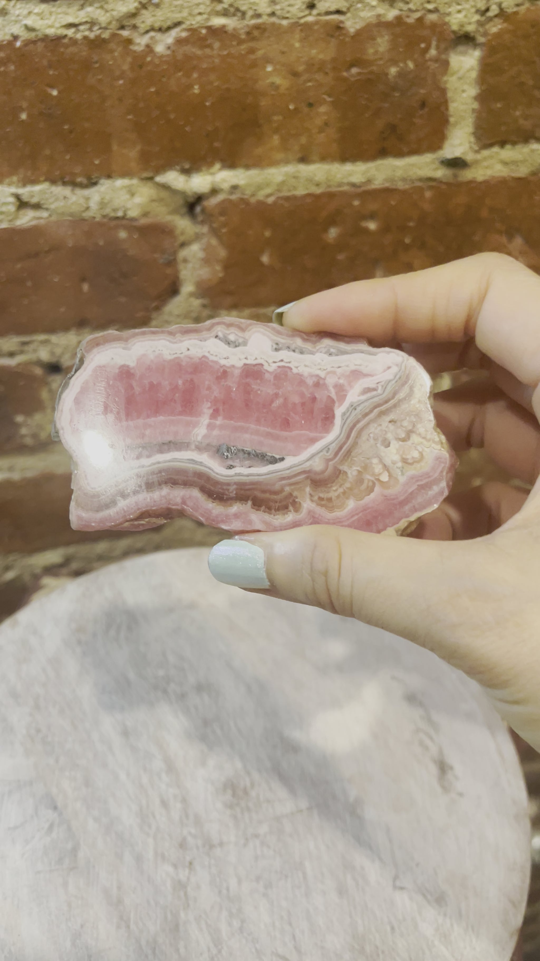 Jemmy Rhodochrosite Slab