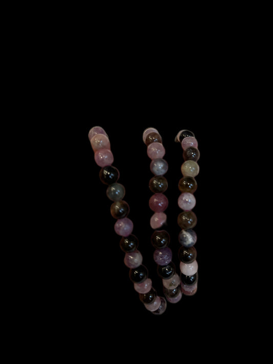 6mm Watermelon Tourmaline Stretch Bracelet - Available at West Palm Only